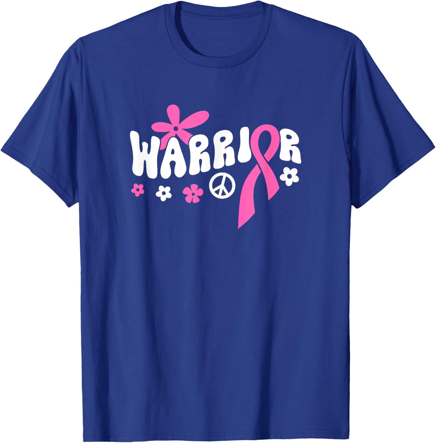 Breast Cancer Warrior T-Shirt - T-Shirt | Royal