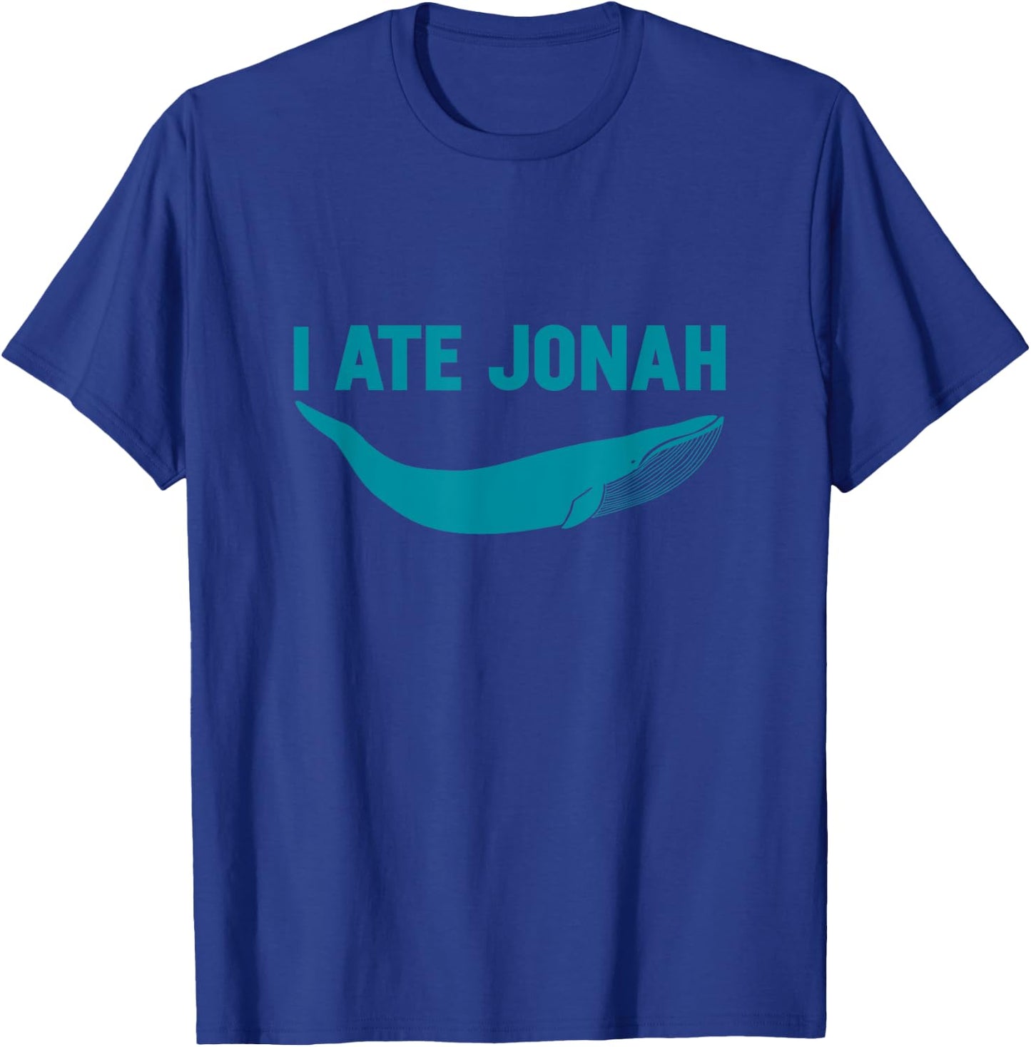 Book of Jonah - Whale - Big Fish - Bible True Stories T-Shirt - T-Shirt | Royal