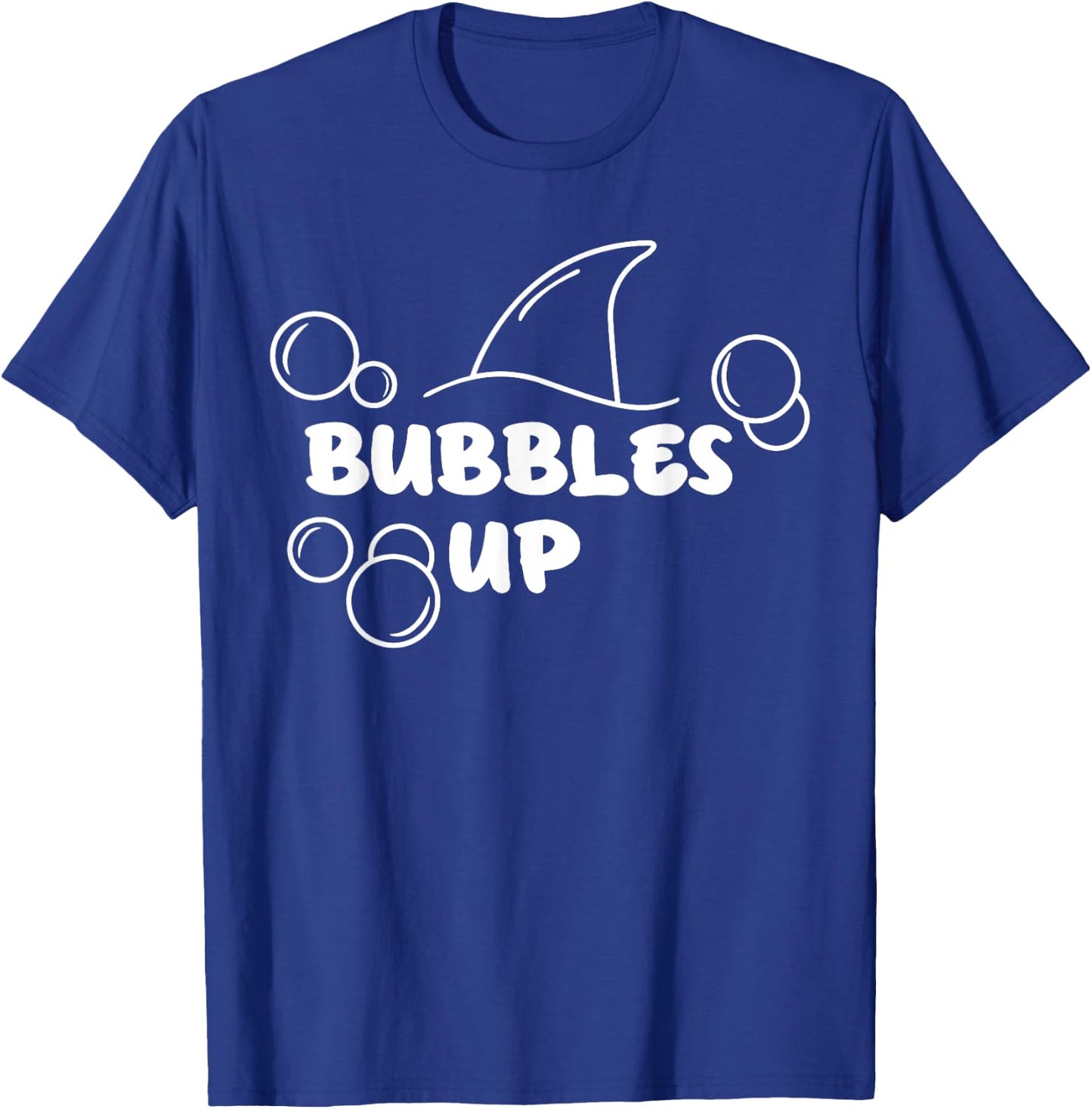 Shark Bubbles Up T-Shirt - T-Shirt | Royal
