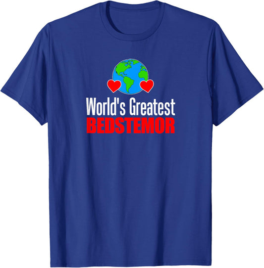 World's Greatest Bedstemor Danish Grandmother T-Shirt - T-Shirt | Royal