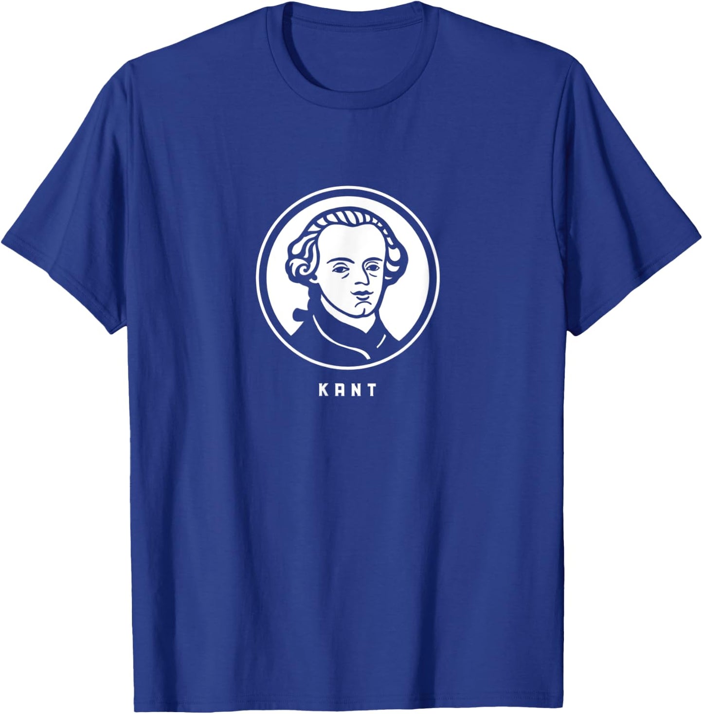 Immanuel Kant. Stylized portrait of a great philosopher T-Shirt - T-Shirt | Royal