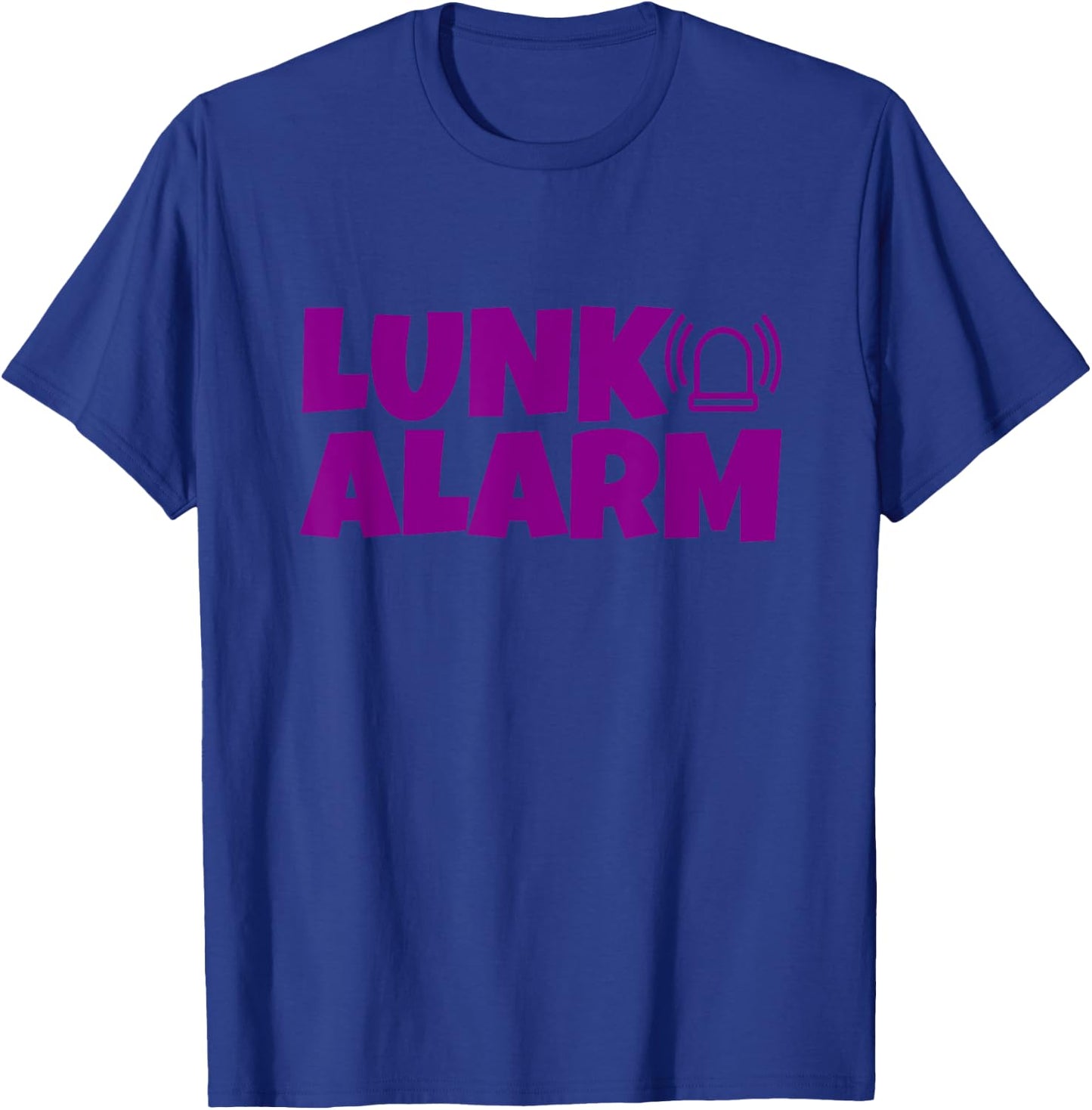 Lunk Alarm Funny Gym Apparel Makes a Great Gift Any Lunk T-Shirt - T-Shirt | Royal