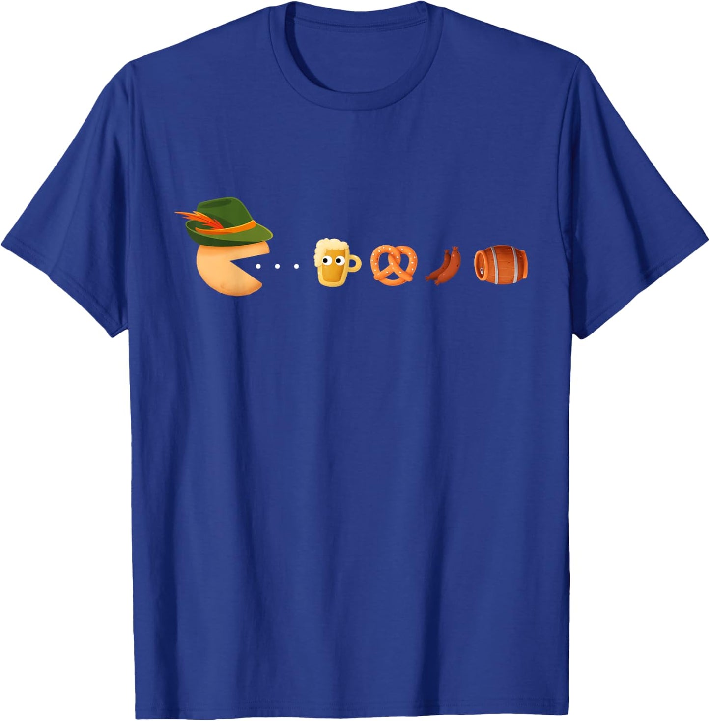 Funny Oktoberfest Gamer, Beer Festival, German Beer Drinking T-Shirt - T-Shirt | Royal