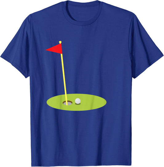 Kids Golf Themed Design For Golfer Golf Player Golfing Enthusiast T-Shirt - T-Shirt | Royal
