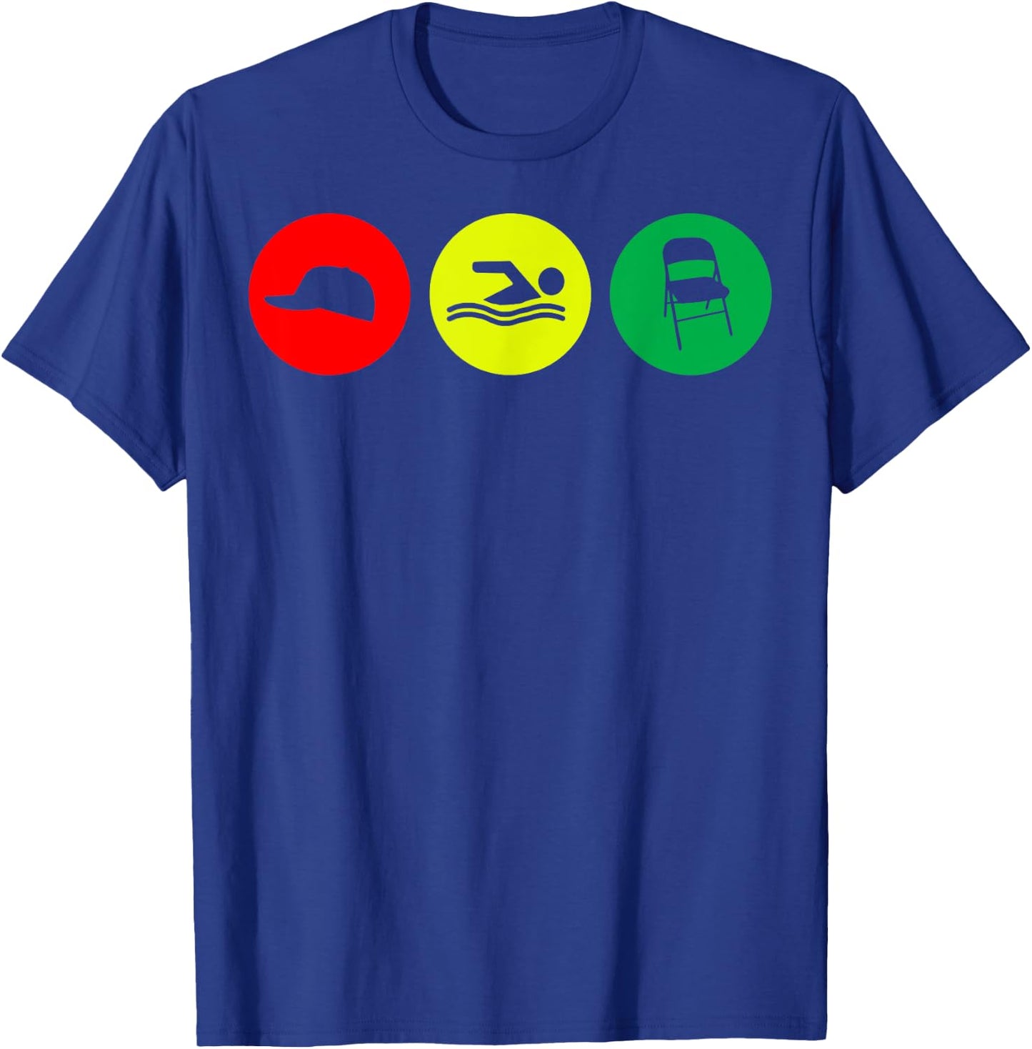 Alabama Brawl Boat Fight Folding Chair T-Shirt - T-Shirt | Royal