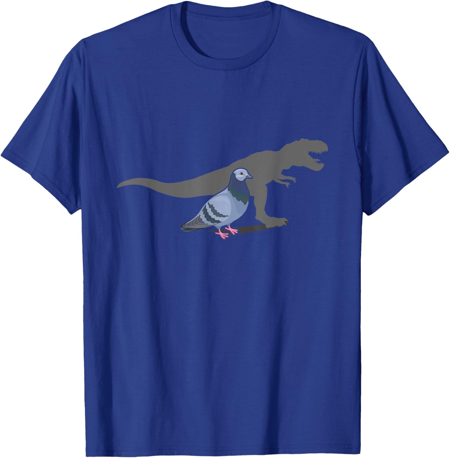 Pigeon T-Rex Shirt Pigeon Racing Shirt Pigeon Shirt Bird T-Shirt - T-Shirt | Royal