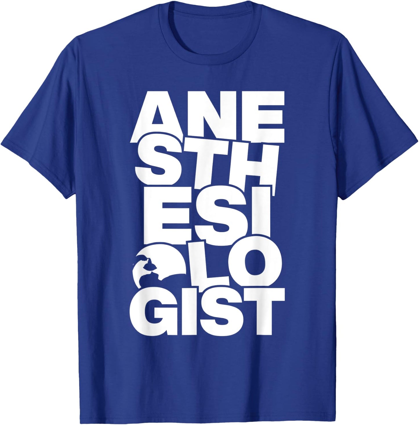 Anesthesiology Profession Job Work - Anesthesiologist T-Shirt - T-Shirt | Royal