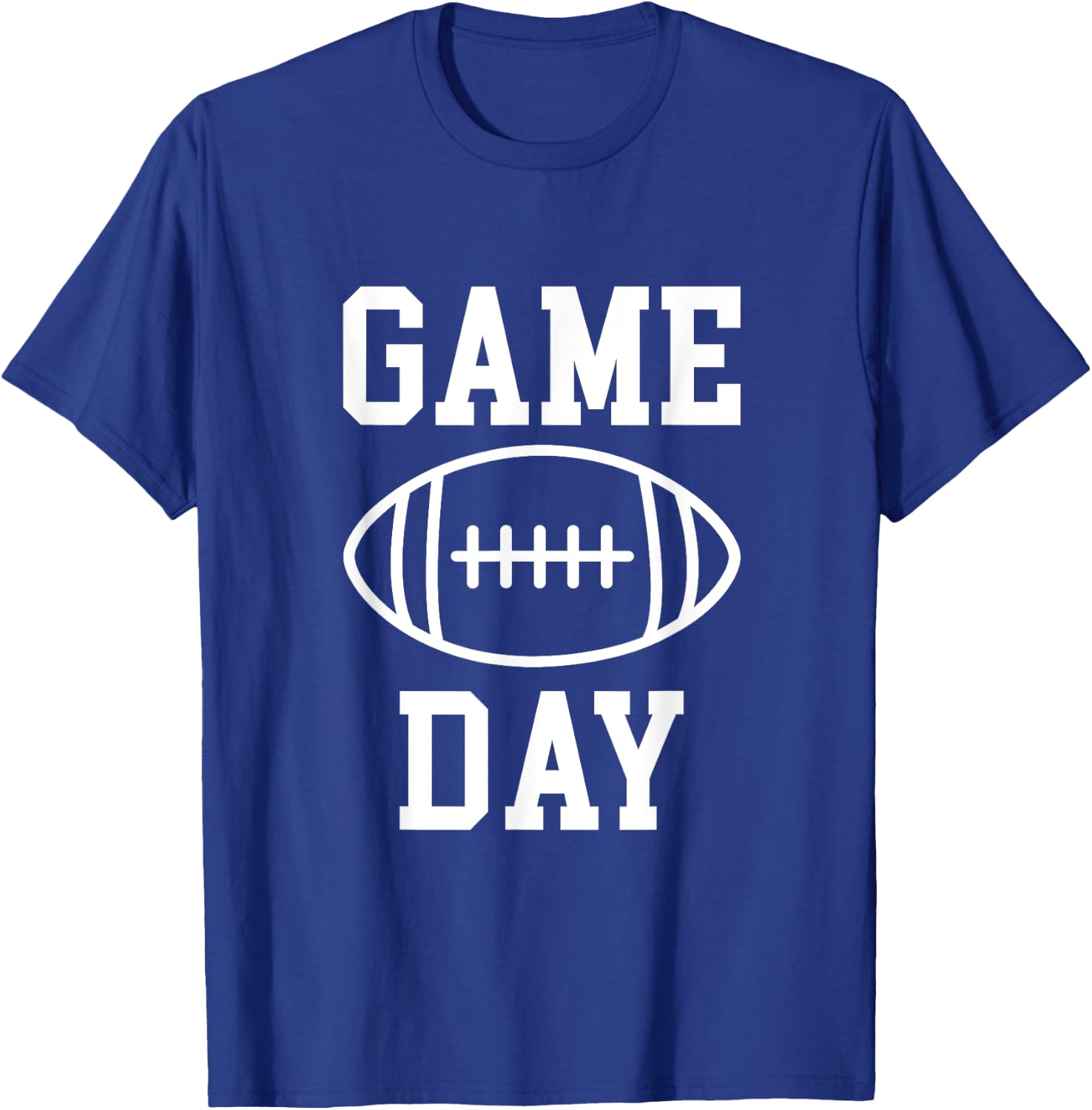 Game Day - Football - Throwback Design - Classic T-Shirt - T-Shirt | Royal
