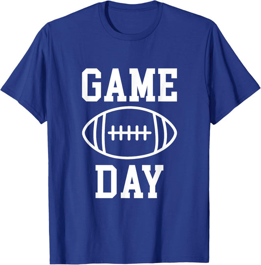 Game Day - Football - Throwback Design - Classic T-Shirt - T-Shirt | Royal