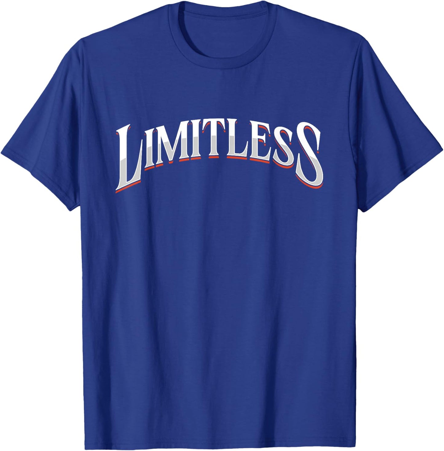 Limitless | Motivation Inspiration | Influencer Leader T-Shirt - T-Shirt | Royal
