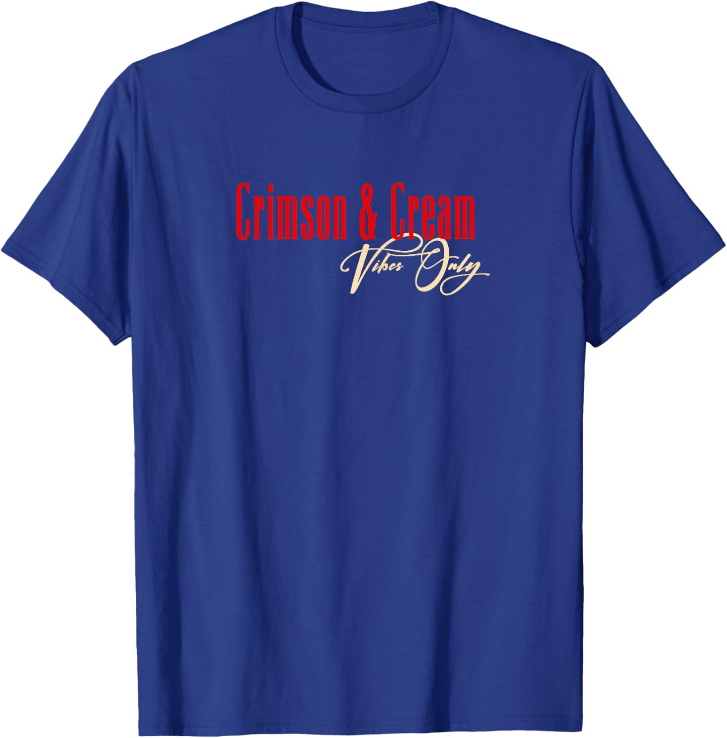Only DST Crimson and Cream Vibes T-Shirt - T-Shirt | Royal