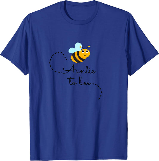 Auntie To Bee I'm Going To Be An Aunty Pregnancy Announce T-Shirt - T-Shirt | Royal