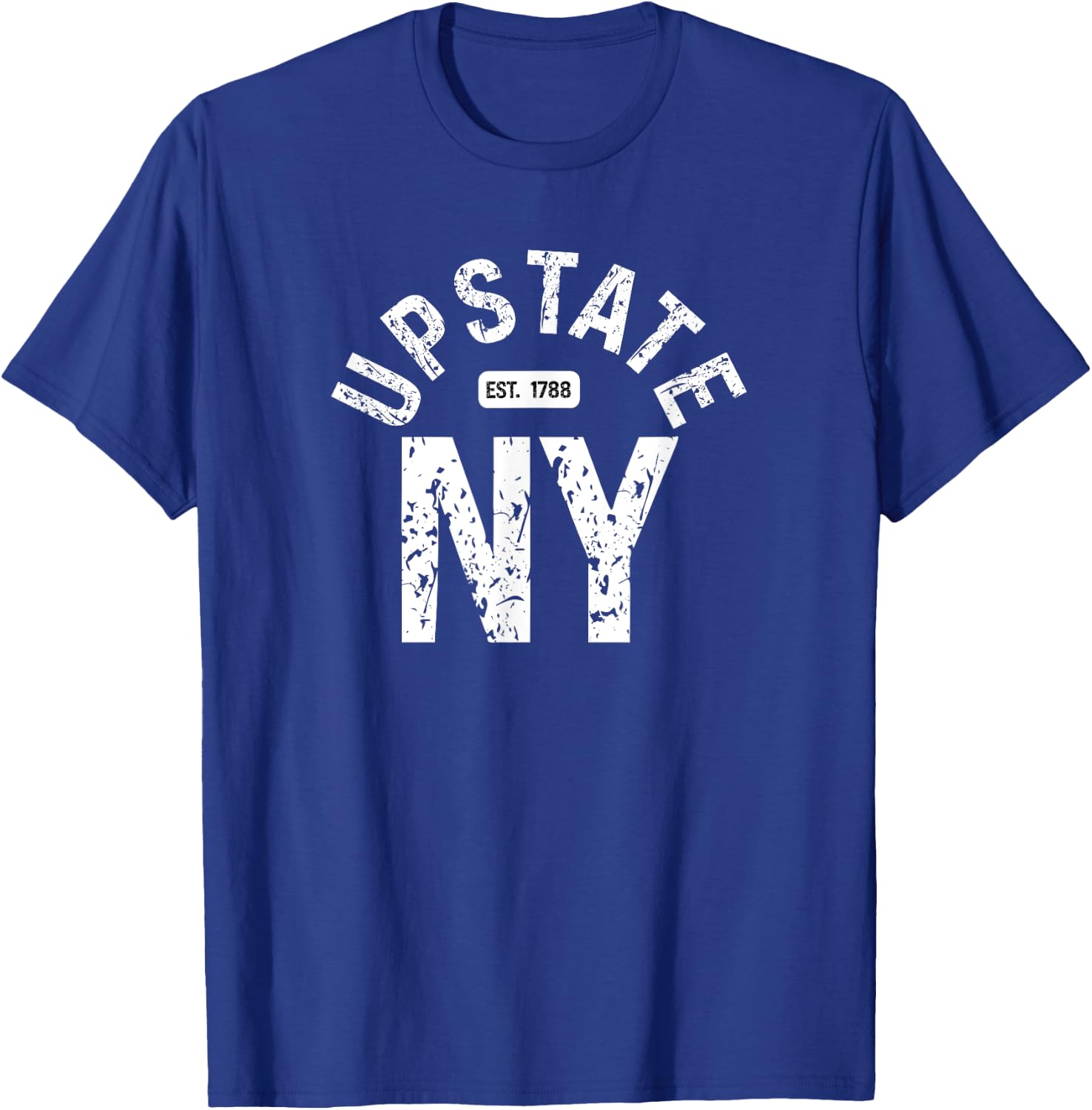 Upstate NY Est 1788 T-Shirt - T-Shirt | Royal