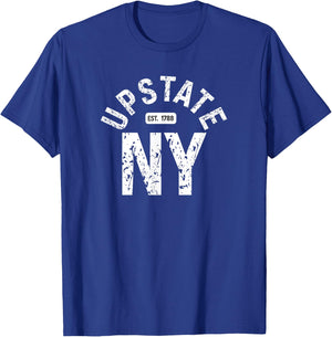 Upstate NY Est 1788 T-Shirt - T-Shirt | Royal