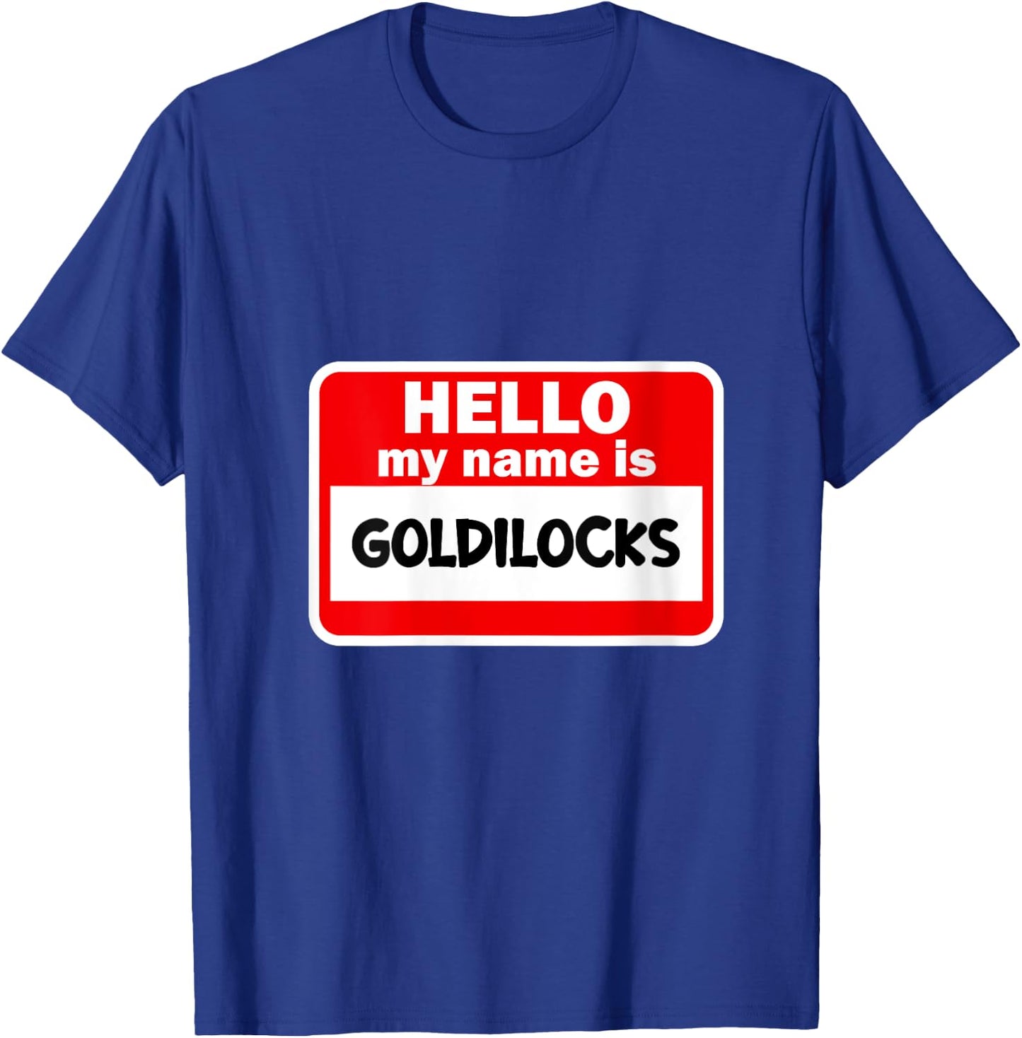 Goldilocks Name Funny Halloween Outfit V-Neck T-Shirt - T-Shirt | Royal