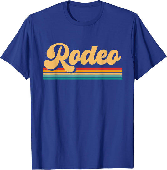 Horse Riding Apparel - Rodeo T-Shirt - T-Shirt | Royal