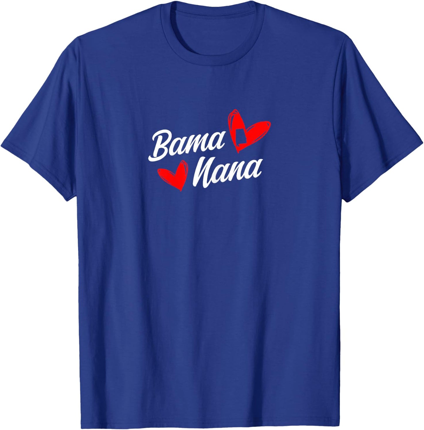 Bama Nana Alabama Love Home State T-Shirt - T-Shirt | Royal