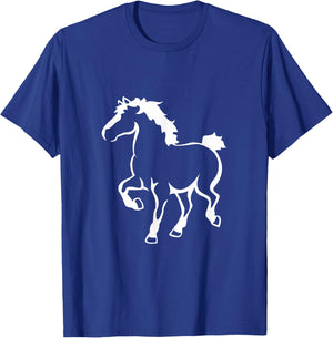 Belgian Draft Horse | Trending Draft Horse Equestrian T-Shirt - T-Shirt | Royal