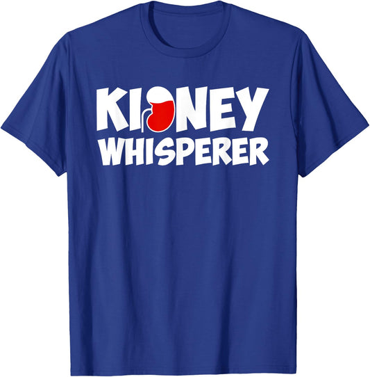 Funny Dialysis Nurse Women Kidney Disease Awareness , Black T-Shirt - T-Shirt | Royal