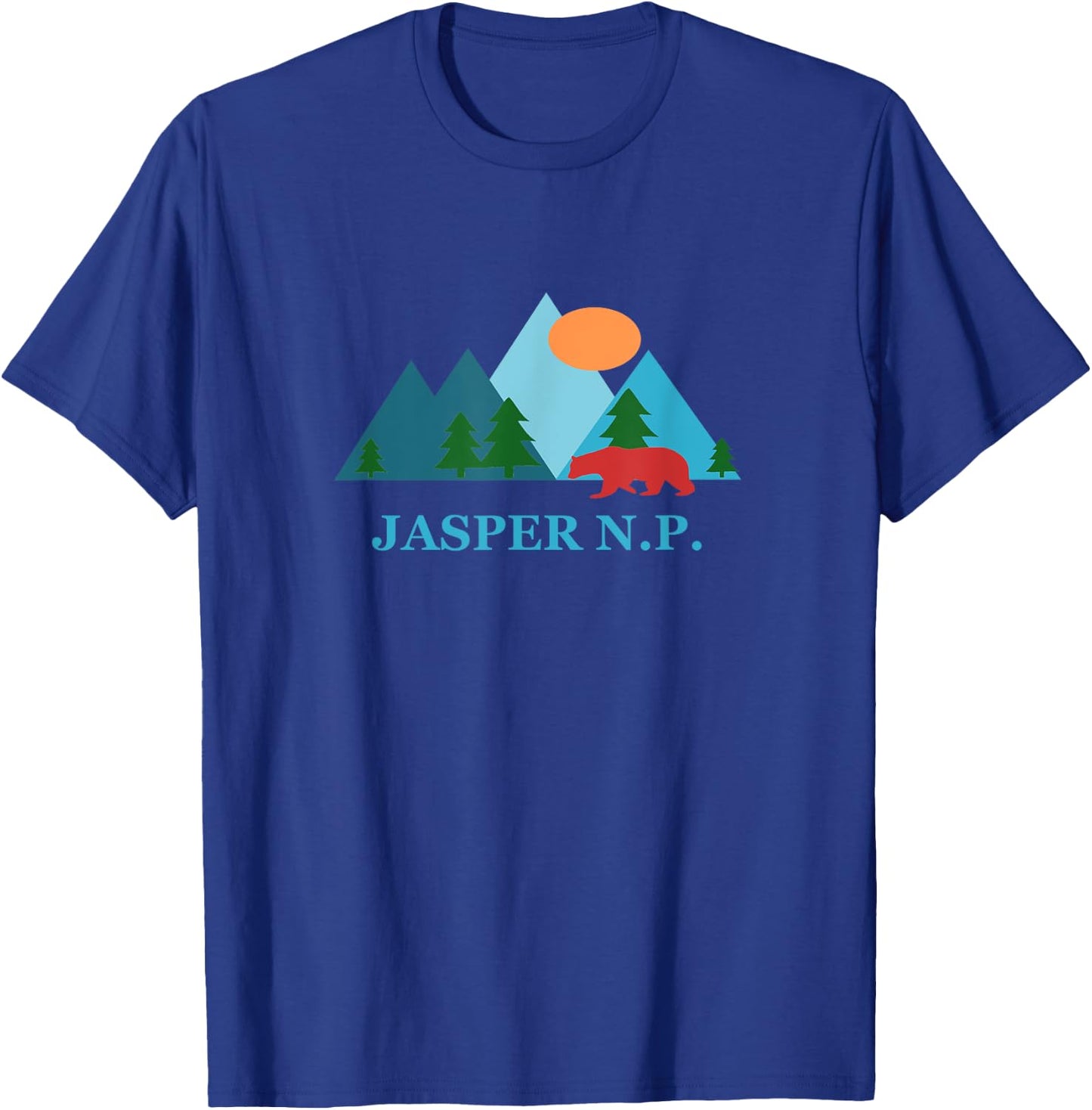 Jasper National Park in Canada Nature Vacation Souvenir T-Shirt - T-Shirt | Royal