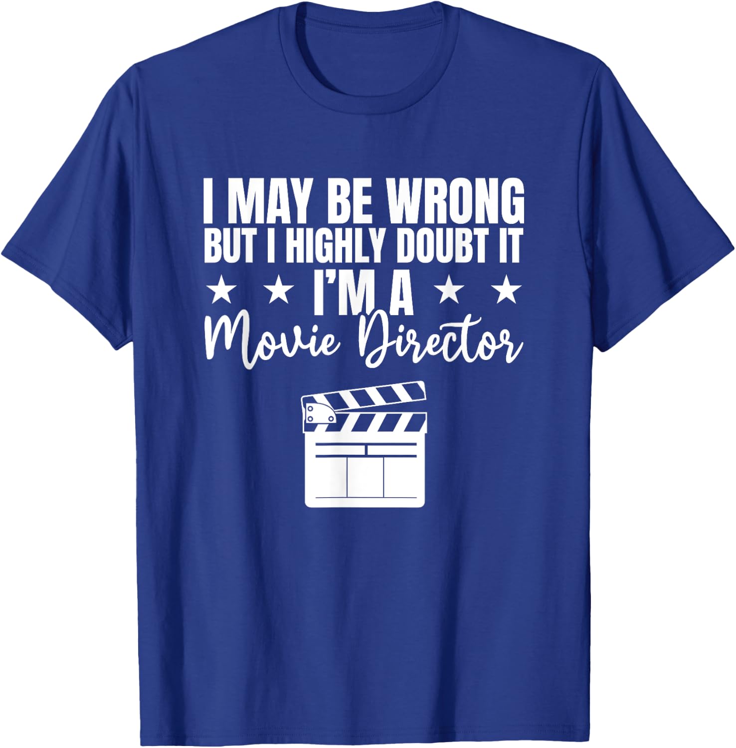 Movie Producer Video Production Filmmaker Film Director T-Shirt - T-Shirt | Royal