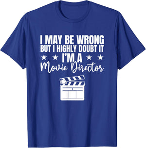 Movie Producer Video Production Filmmaker Film Director T-Shirt - T-Shirt | Royal
