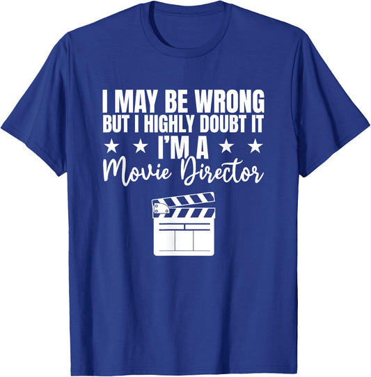 Movie Producer Video Production Filmmaker Film Director T-Shirt - T-Shirt | Royal