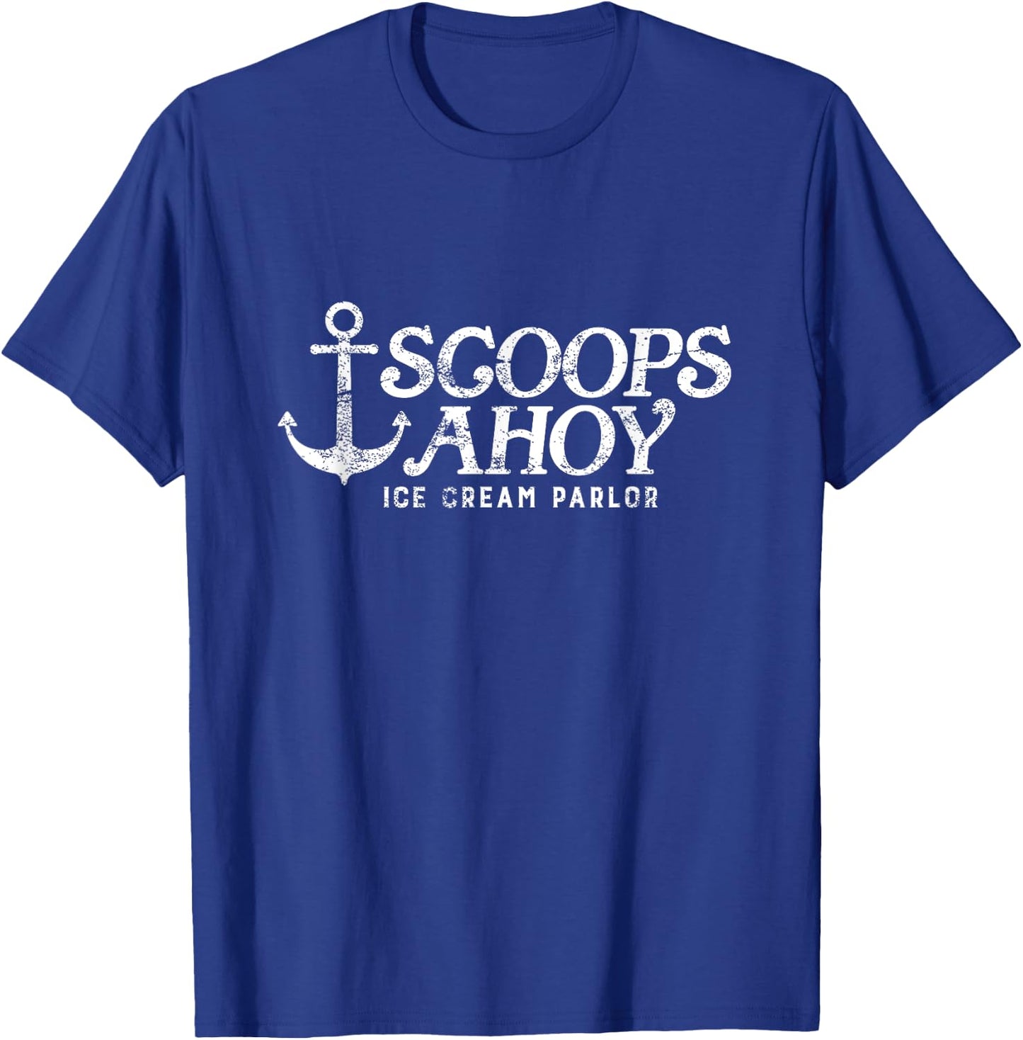 Scoops Ahoy Ice Cream Parlor Men Women Kids T-Shirt - T-Shirt | Royal