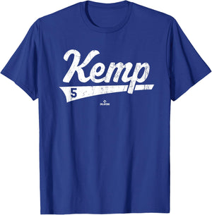 Vintage Gameday Tony Kemp Oakland MLBPA T-Shirt - T-Shirt | Royal