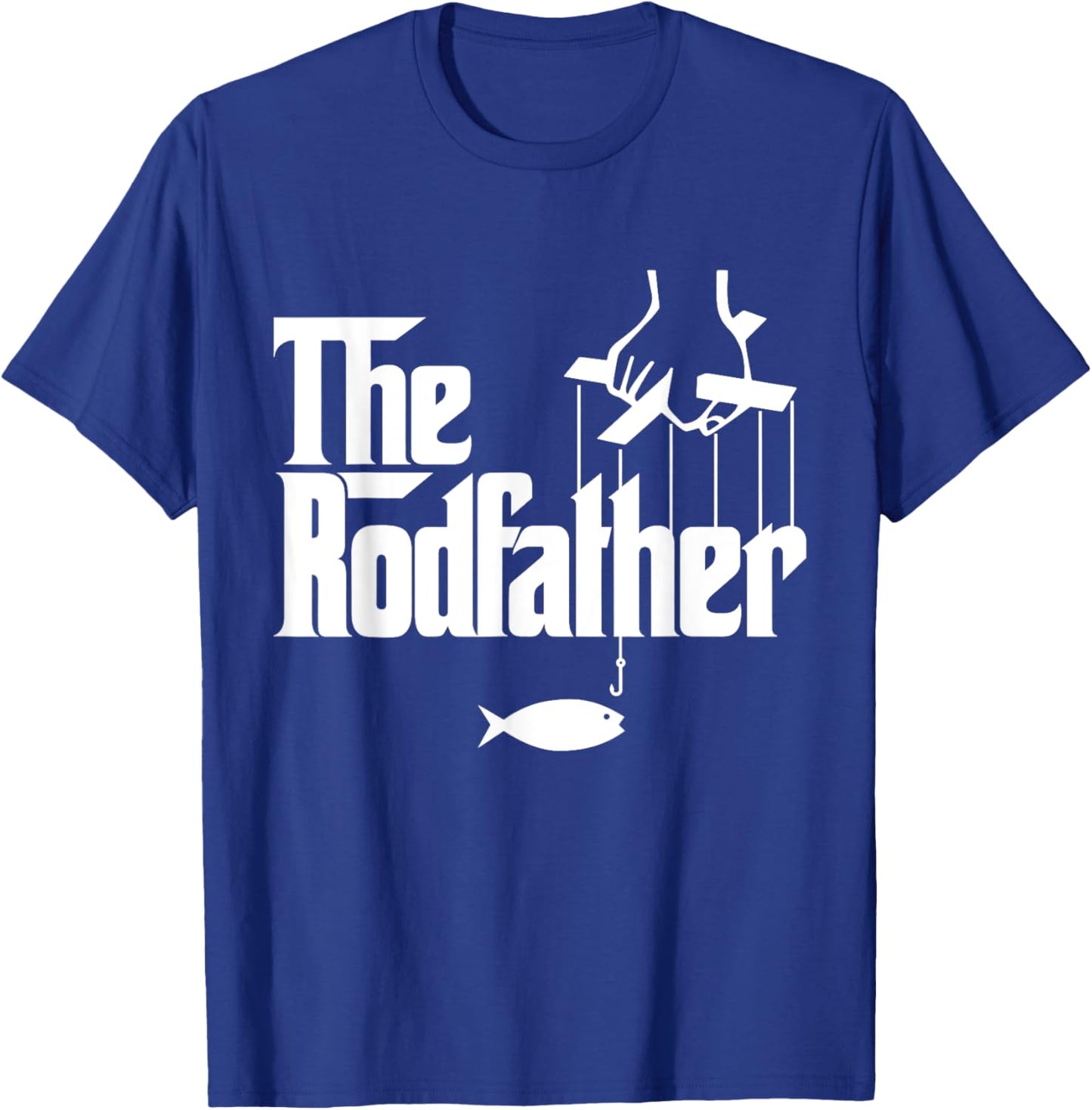 The RodFather - Funny Fishing T-Shirt - T-Shirt | Royal