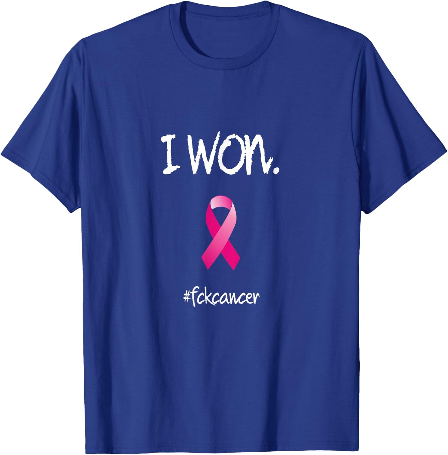 Survivor Breast Cancer Awareness T-Shirt - T-Shirt | Royal