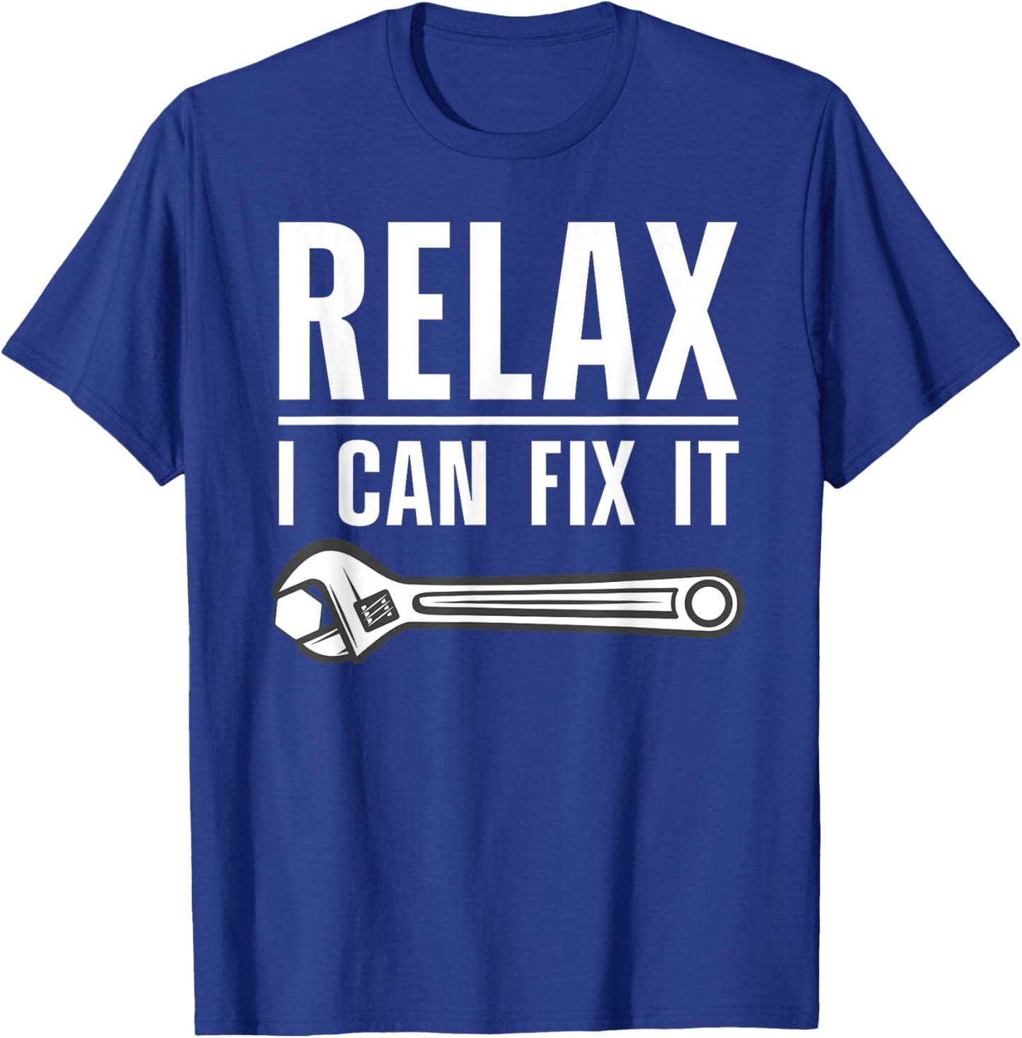 Funny Handyman Design Women Handyman Repair Tools T-Shirt - T-Shirt | Royal