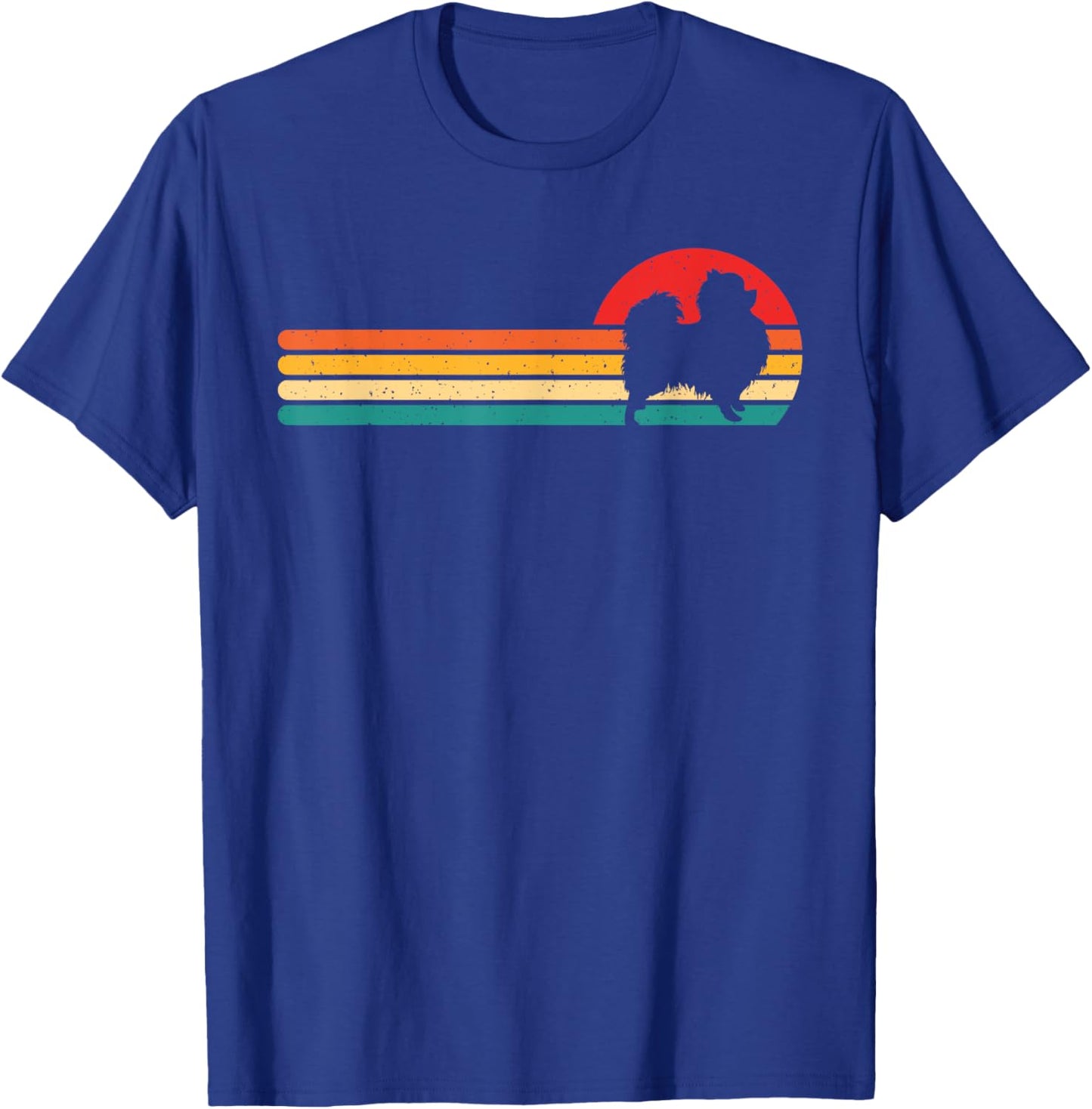 Retro Pomeranian - Pet Lover Dog Owner Animal Lover Women Kids T-Shirt - T-Shirt | Royal