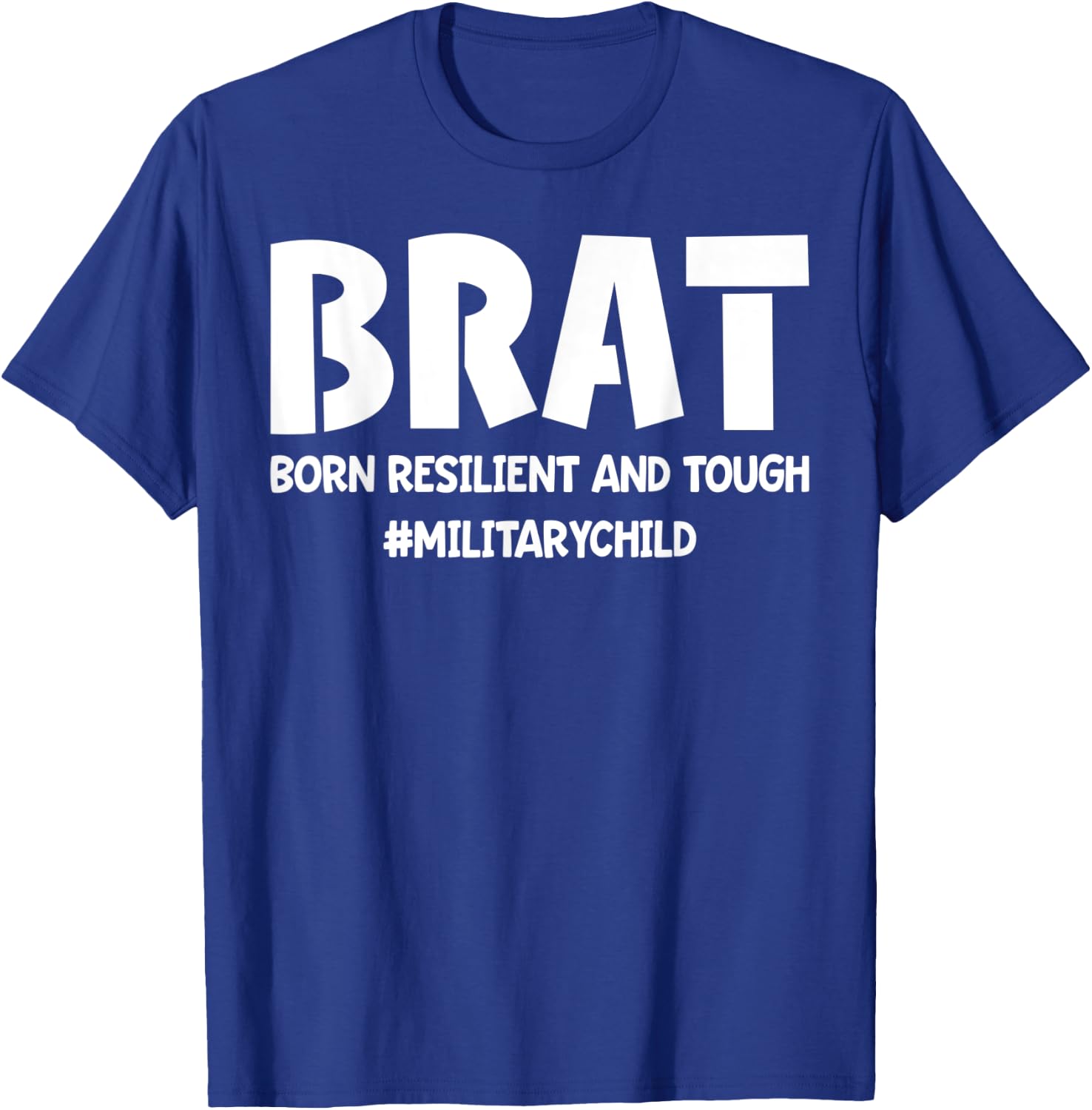 Military Child Purple Up For Military Kids BRAT Girl Boy T-Shirt - T-Shirt | Royal