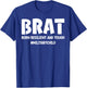 Military Child Purple Up For Military Kids BRAT Girl Boy T-Shirt - T-Shirt | Royal