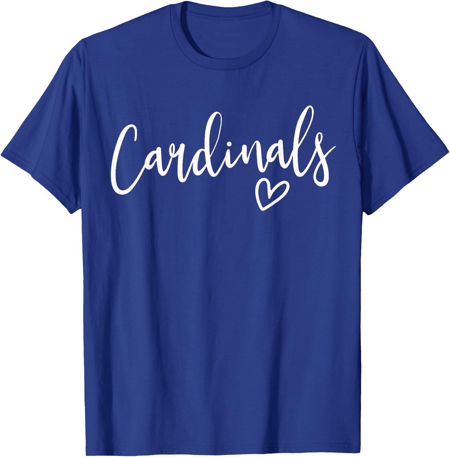Cardinals School Cardinals Sports Team Women's Cardinals T-Shirt - T-Shirt | Royal