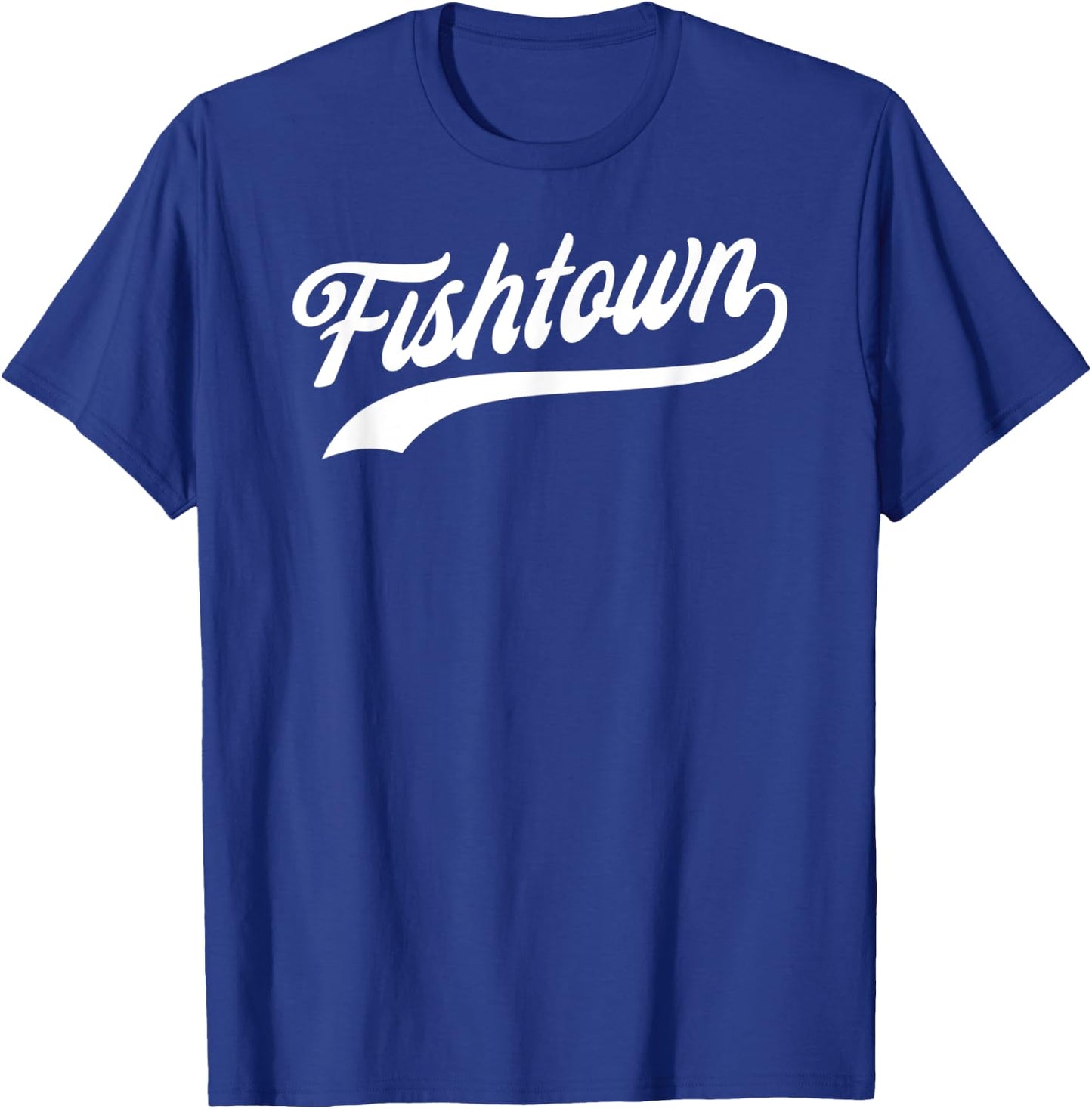 FISHTOWN Philadelphia PA Classic Baseball Design T-Shirt - T-Shirt | Royal