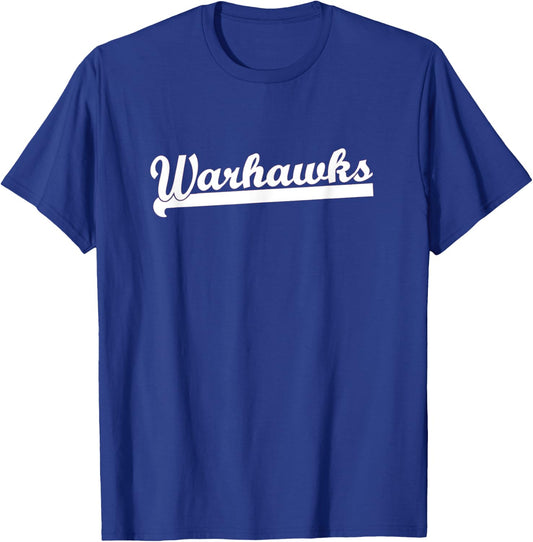 WARHAWKS Baseball Football Softball Basketball T-Ball Team T-Shirt - T-Shirt | Royal