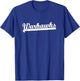 WARHAWKS Baseball Football Softball Basketball T-Ball Team T-Shirt - T-Shirt | Royal