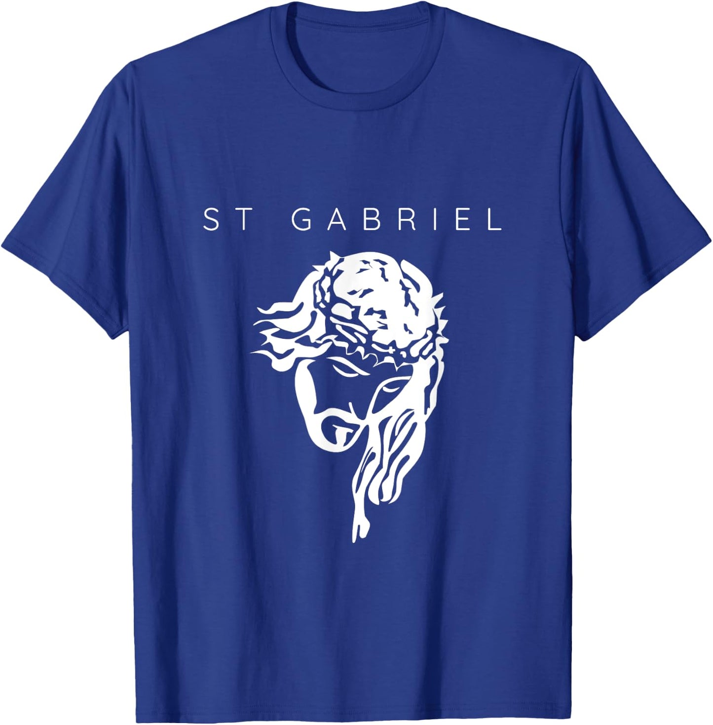 Saint Gabriel the Archangel Traditional Catholic Prayer T-Shirt - T-Shirt | Royal
