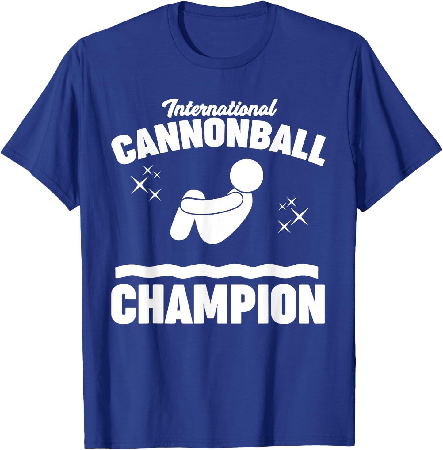 International Cannonball Champion T-Shirt - T-Shirt | Royal