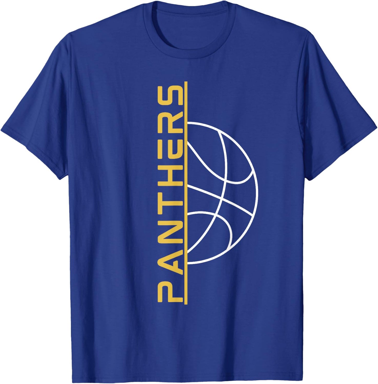 Panthers Basketball T-Shirt - T-Shirt | Royal