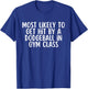 Funny Dodgeball Shirt Gym Class Saying Men Sport T-Shirt - T-Shirt | Royal