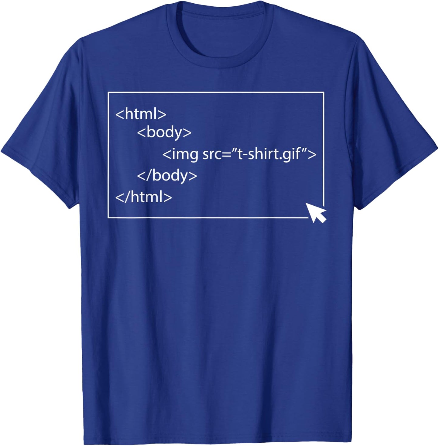 Website Programmer Funny Web Developer Web Designer T-Shirt - T-Shirt | Royal