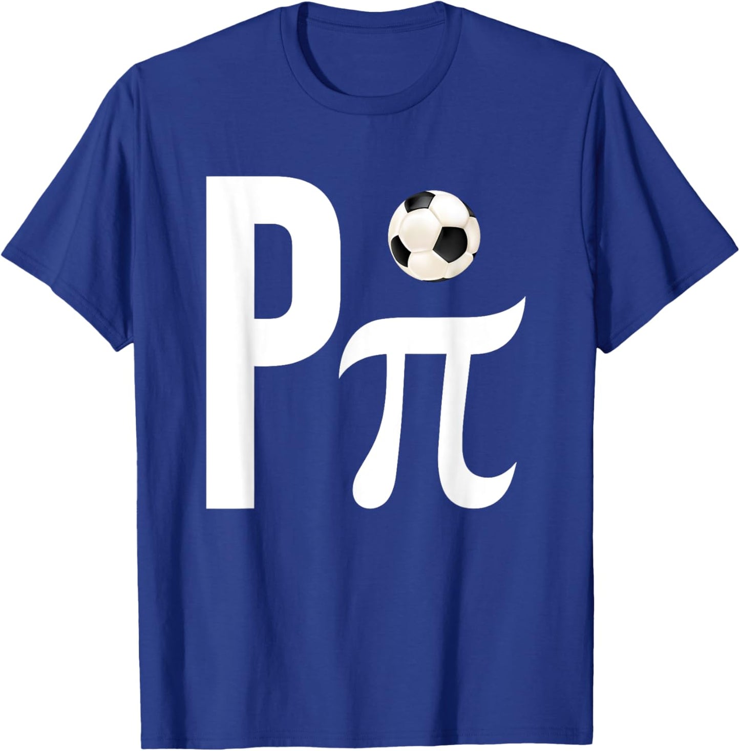 Cool Soccer fan Math Nerd happy Pi Day kids T-Shirt - T-Shirt | Royal