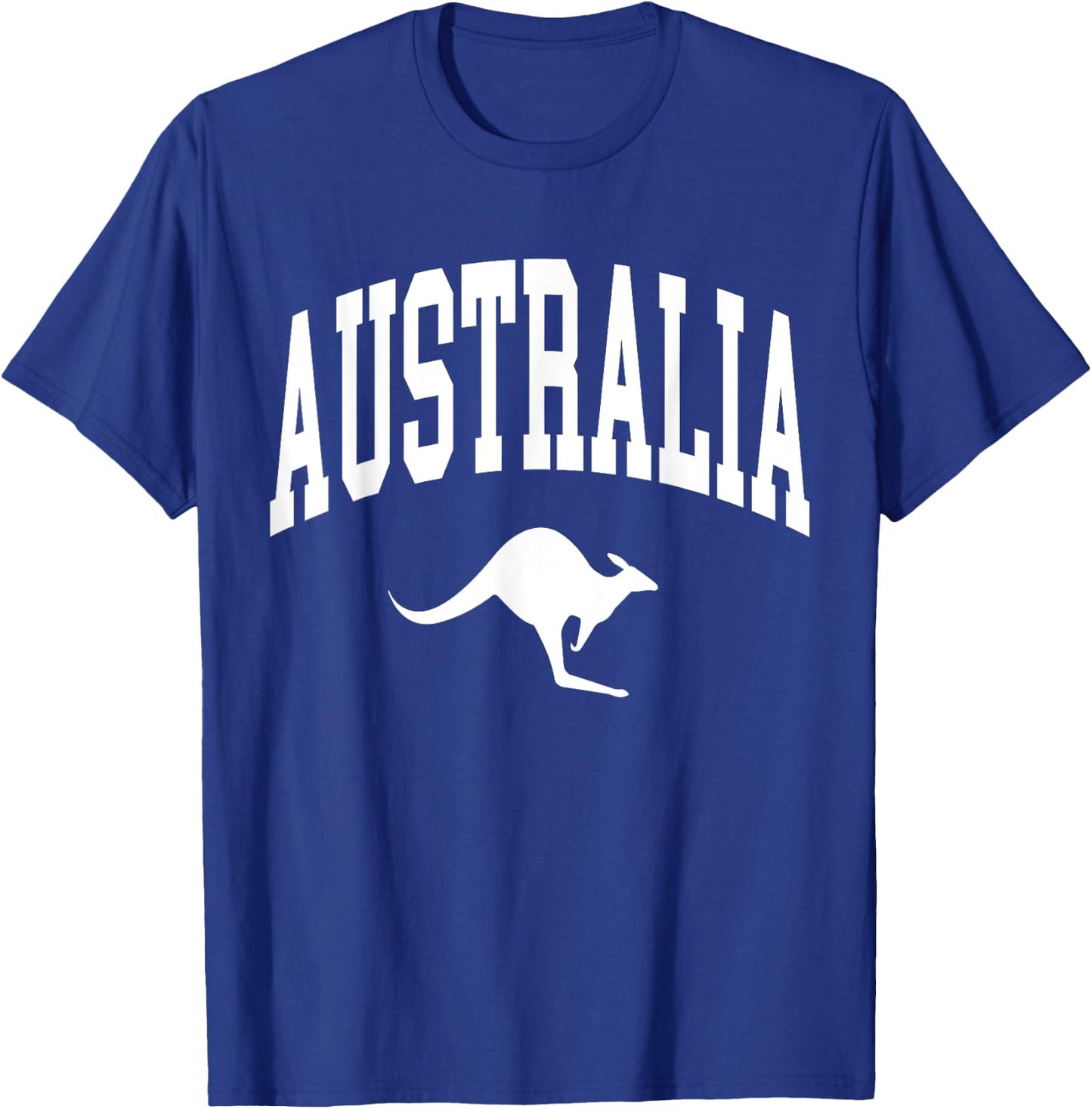 Australia Kangaroo Aussi Outback Down Under Australian T-Shirt - T-Shirt | Royal