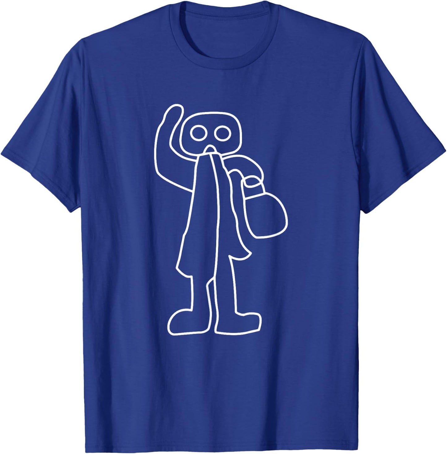 Nazca Lines - Retro Peruvian Geoglyphs - Humanoid T-Shirt - T-Shirt | Royal