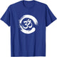 Om Yoga Ohm Hindu Meditation Zen Enzo Circle Spiritual Peace T-Shirt - T-Shirt | Royal