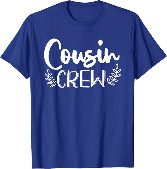Cool Cousin Crew Women Kids Cousin Family Reunion T-Shirt - T-Shirt | Royal