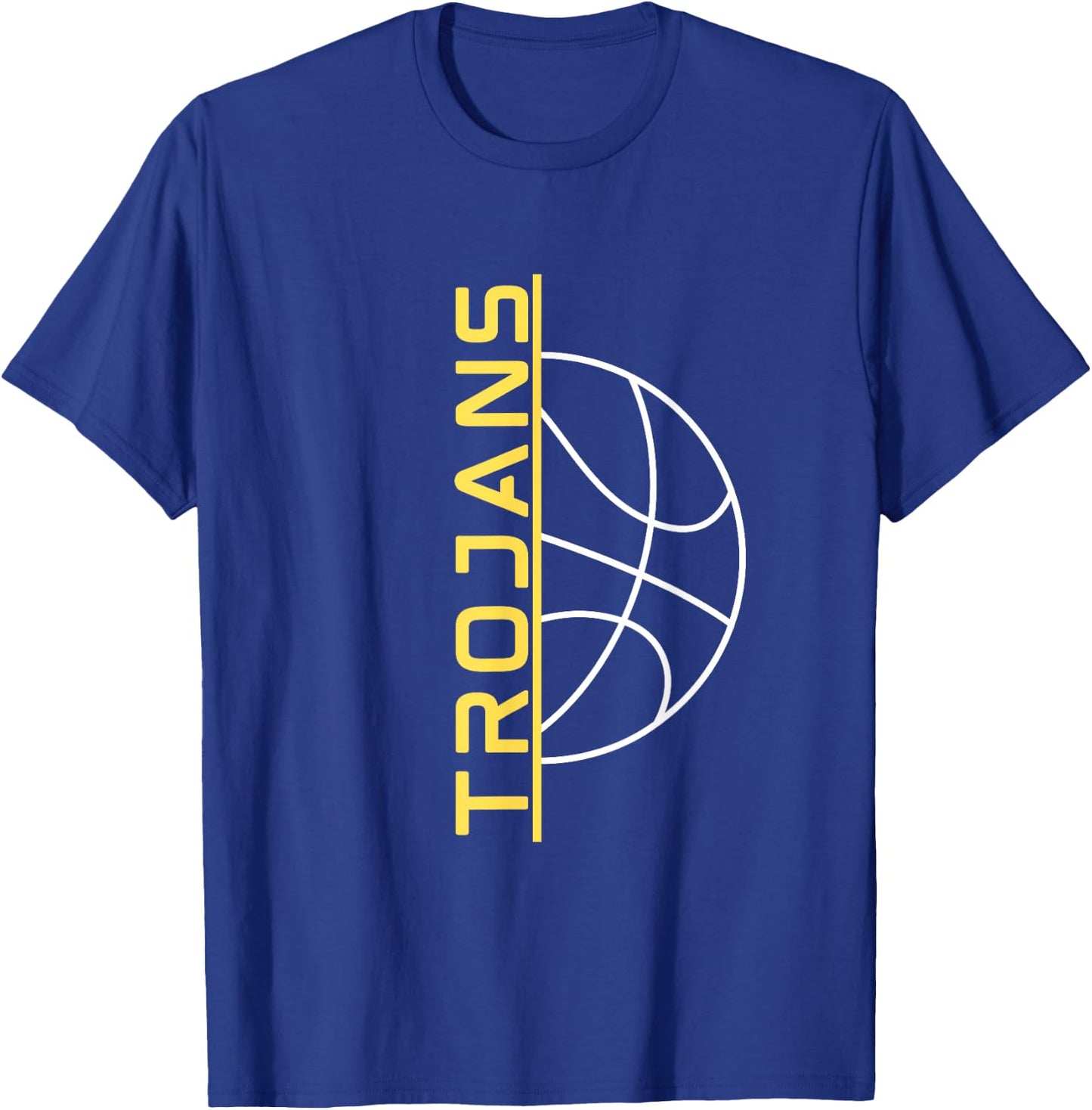 Trojans Basketball T-Shirt - T-Shirt | Royal